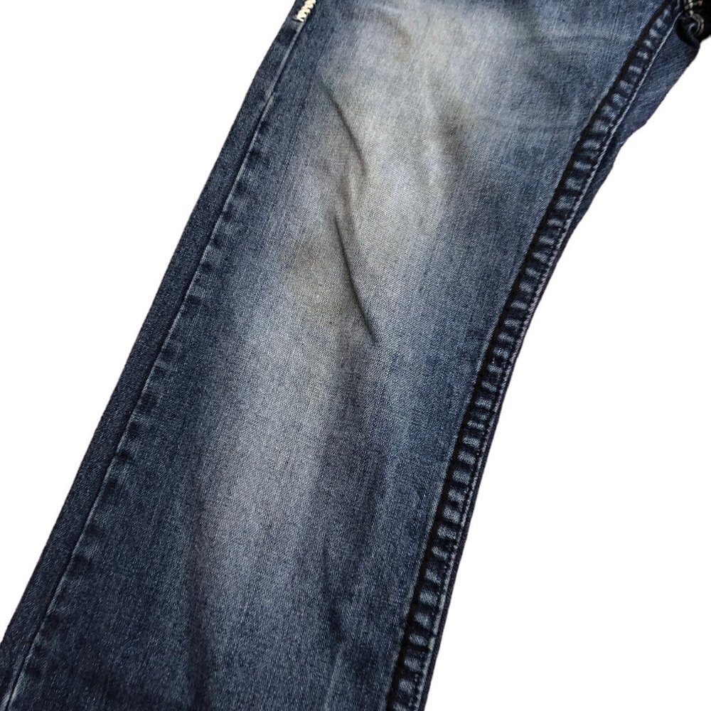 VINTAGE True Religion Jeans Size 34 BILLY SUPER T Blue - Picture 6 of 7